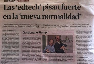 Hoy estamos en Expansión, bien vistosos